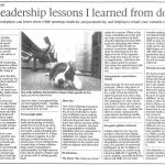 Six leadership lessons I learned from dogs